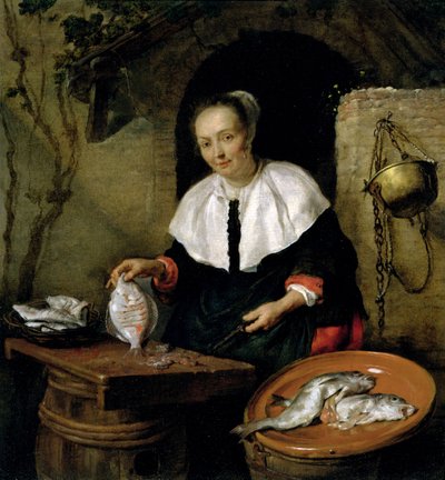 The Fishwife by Gabriel Metsu